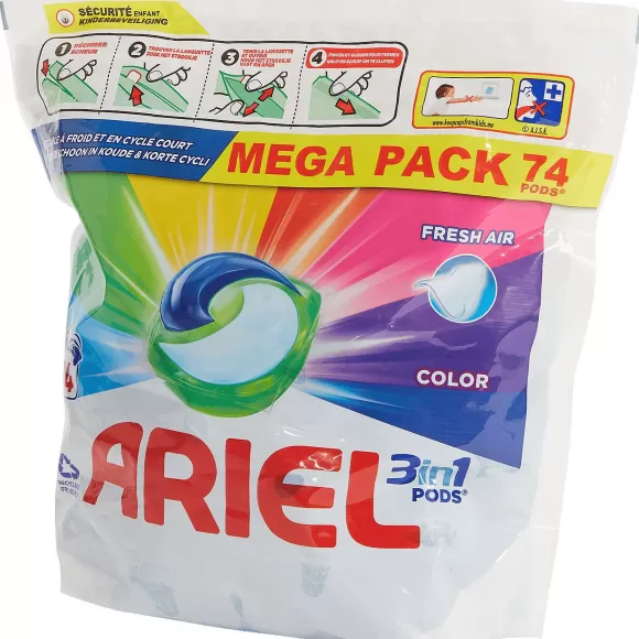 Ariel Afwas- & Wasmiddelen> All In 1 Pods Color