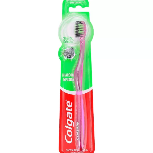 Colgate Mondverzorging> Tandenborstel Charcoal Infusion