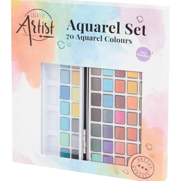 Van Bleiswijck Schilderen>Creative Artist Aquarelset In Blik