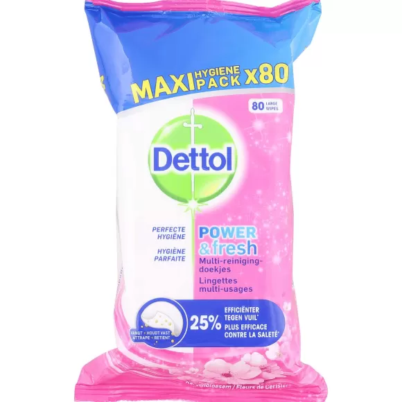 Dettol Schoonmaakmiddelen> Vochtige Doekjes Kersenbloesem
