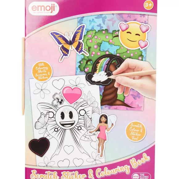 Paw Patrol Kleuren & Tekenen>Emoji Krassticker- En Kleurboek