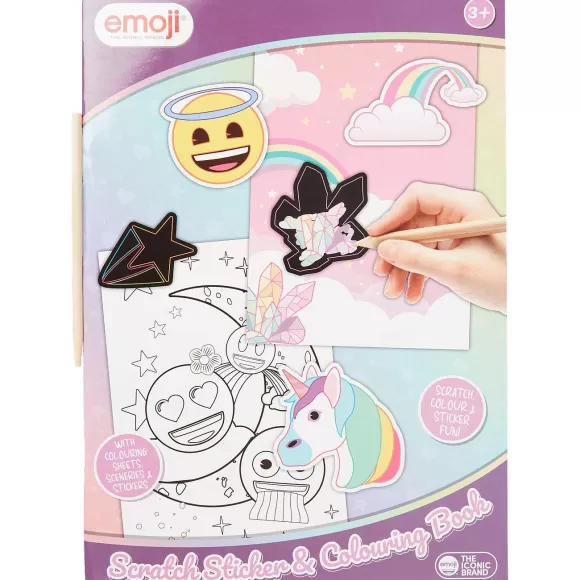 Paw Patrol Kleuren & Tekenen>Emoji Krassticker- En Kleurboek