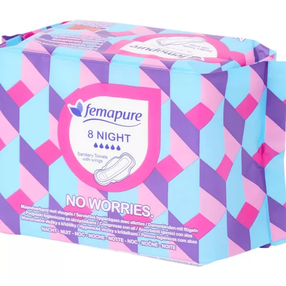 Palmolive Lichaamsverzorging>Femapure No Worries Maandverband Night