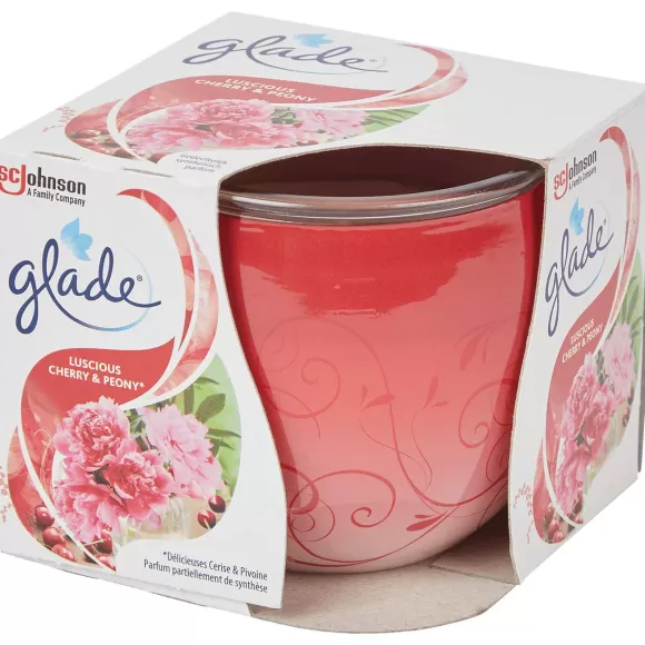 Glade Kaarsen> Geurkaars Luscious Cherry & Peony