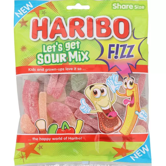 Haribo Drop & Snoep> Let'S Get Sour Mix