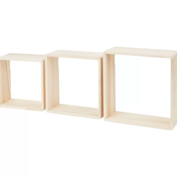 Merk Woonaccessoires>Home Accents Houten Wandboxen