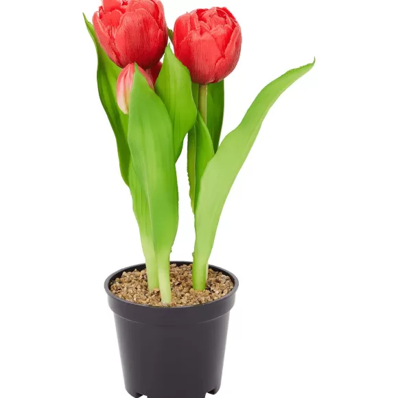 Merk Kunstplanten & -Bloemen>Home Accents Kunsttulpen In Pot