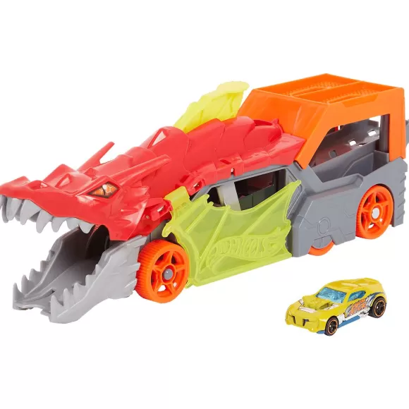 Hot Wheels Speelvoertuigen> City Draak Stuntwagen