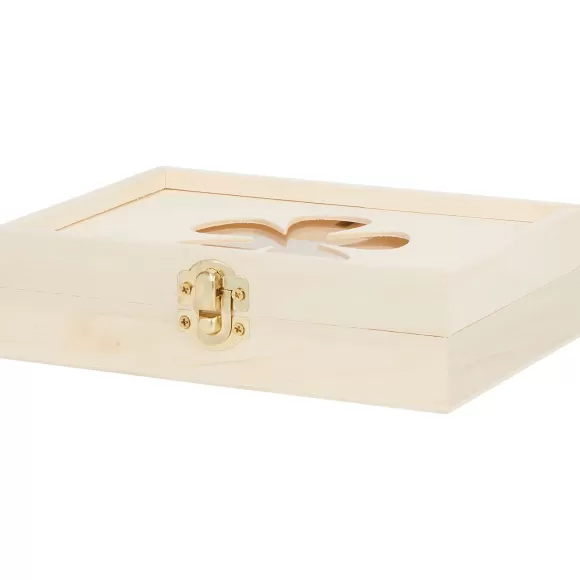 Office Essentials Bureau Accessoires>Houten Hobbybox