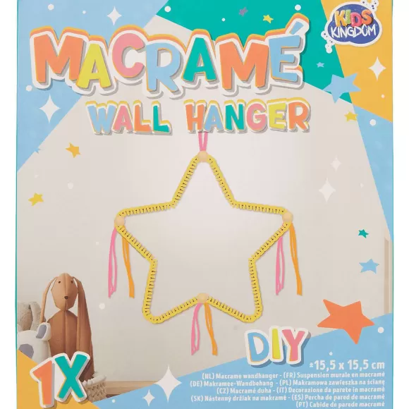 Disney Knutselen>Kids Kingdom Macram Wandhanger