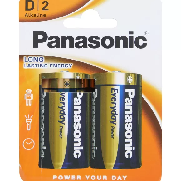 Panasonic Batterijen> Batterijen D