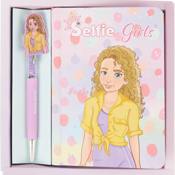 Office Essentials Bureau Accessoires>Selfie Girls Notitieboek Met Pen