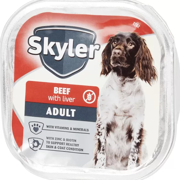 Skyler Dierenvoeding> Hondenvoer Pat Rund & Lever