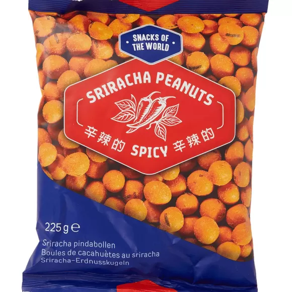 Bifi Noten & Snacks>Snacks Of The World Sriracha Pindabollen Spicy