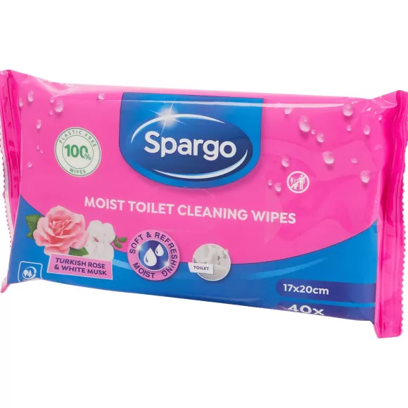 Spargo Schoonmaakartikelen> Toiletreinigingsdoekjes