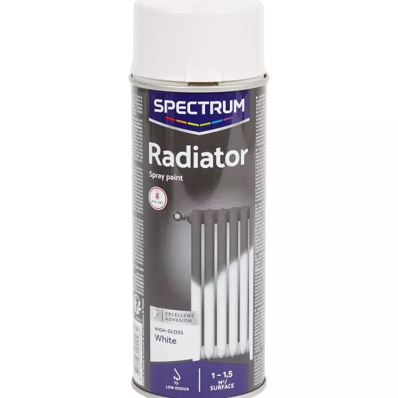 Spectrum Verf> Hoogglans Radiator Spuitverf