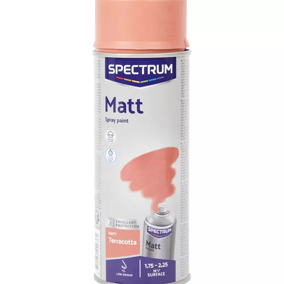 Spectrum Verf> Matte Spuitverf Terracotta