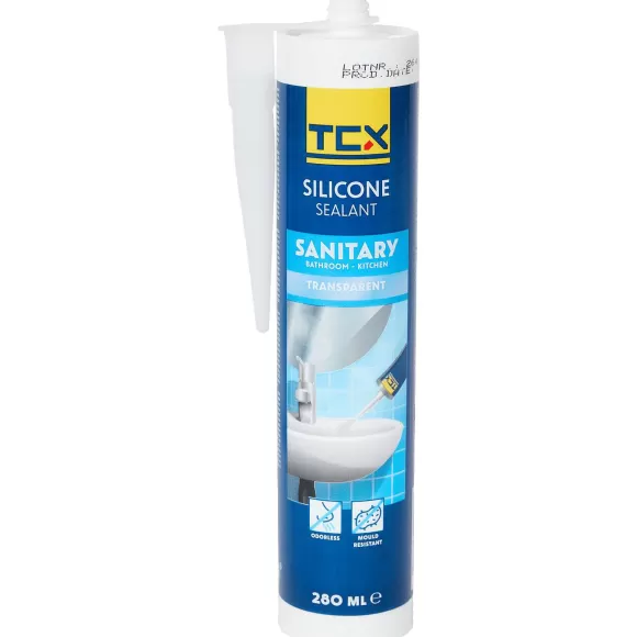 TCX Gereedschap> Siliconenkit Sanitair