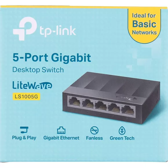 TP-link Multimedia Accessoires> Desktop-Switch Ls1005G