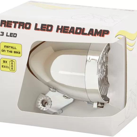 Walfort Fietsaccessoires> Retro Led-Fietskoplamp