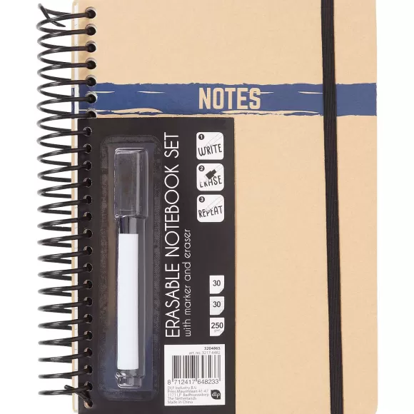 Office Essentials Bureau Accessoires>Whiteboard Notitieboek Met Uitwisbare Stift